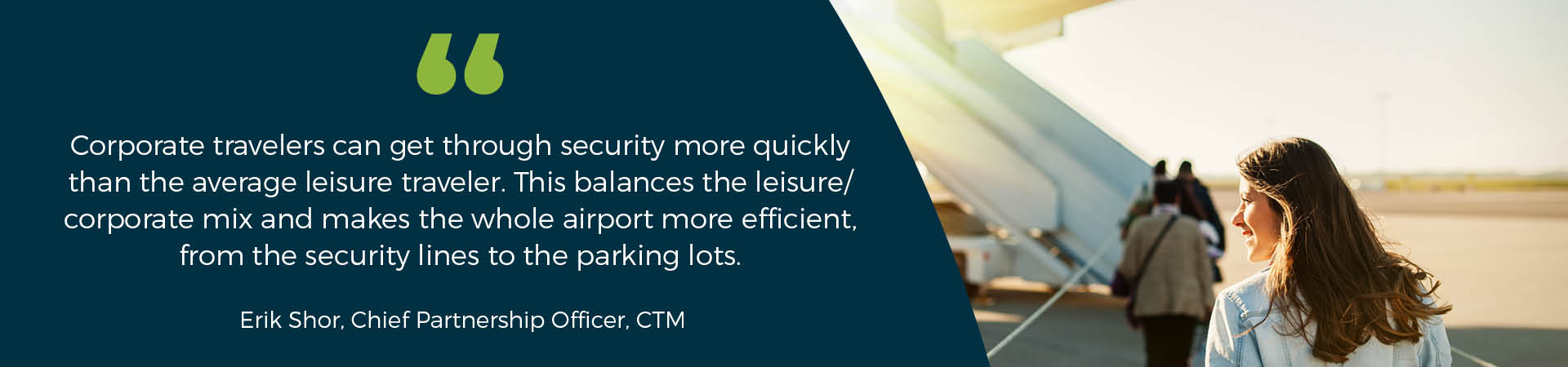 Quote from Erik Shor, Chief Partnership Officer