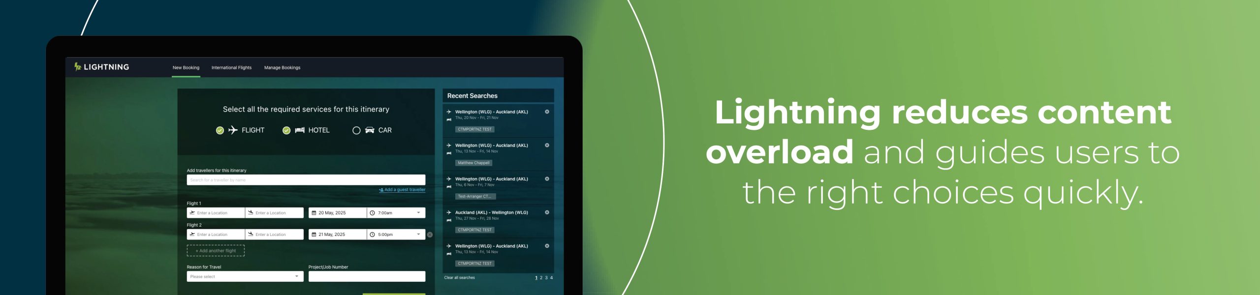 CTM Lightning reduces content overload